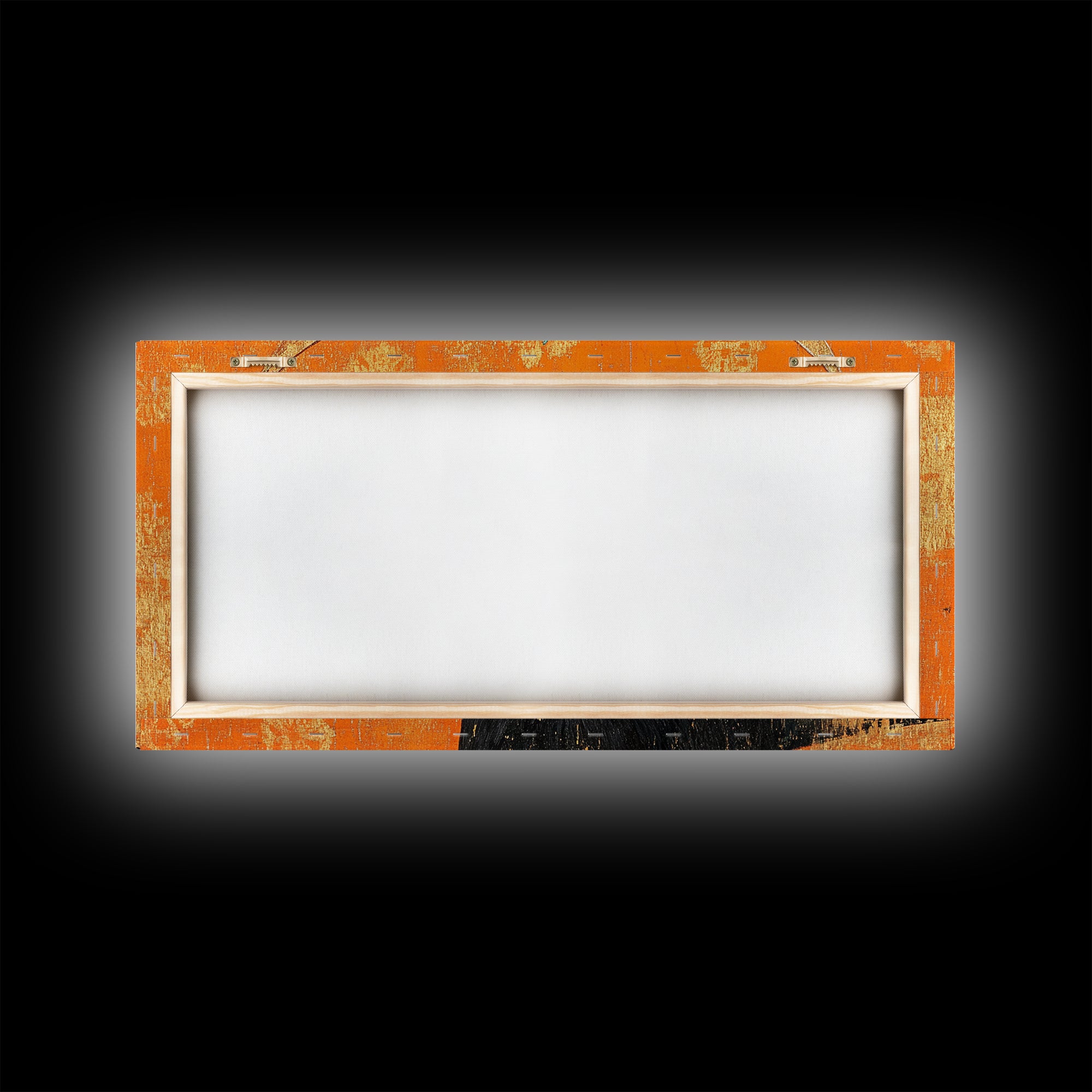 Abstract Wide Eyed Cow, Funny Art, Framed Canvas Print, Chicano Wall Art, Mexican Style Art, Farmhouse Decor, Cow Painting, Cow Print