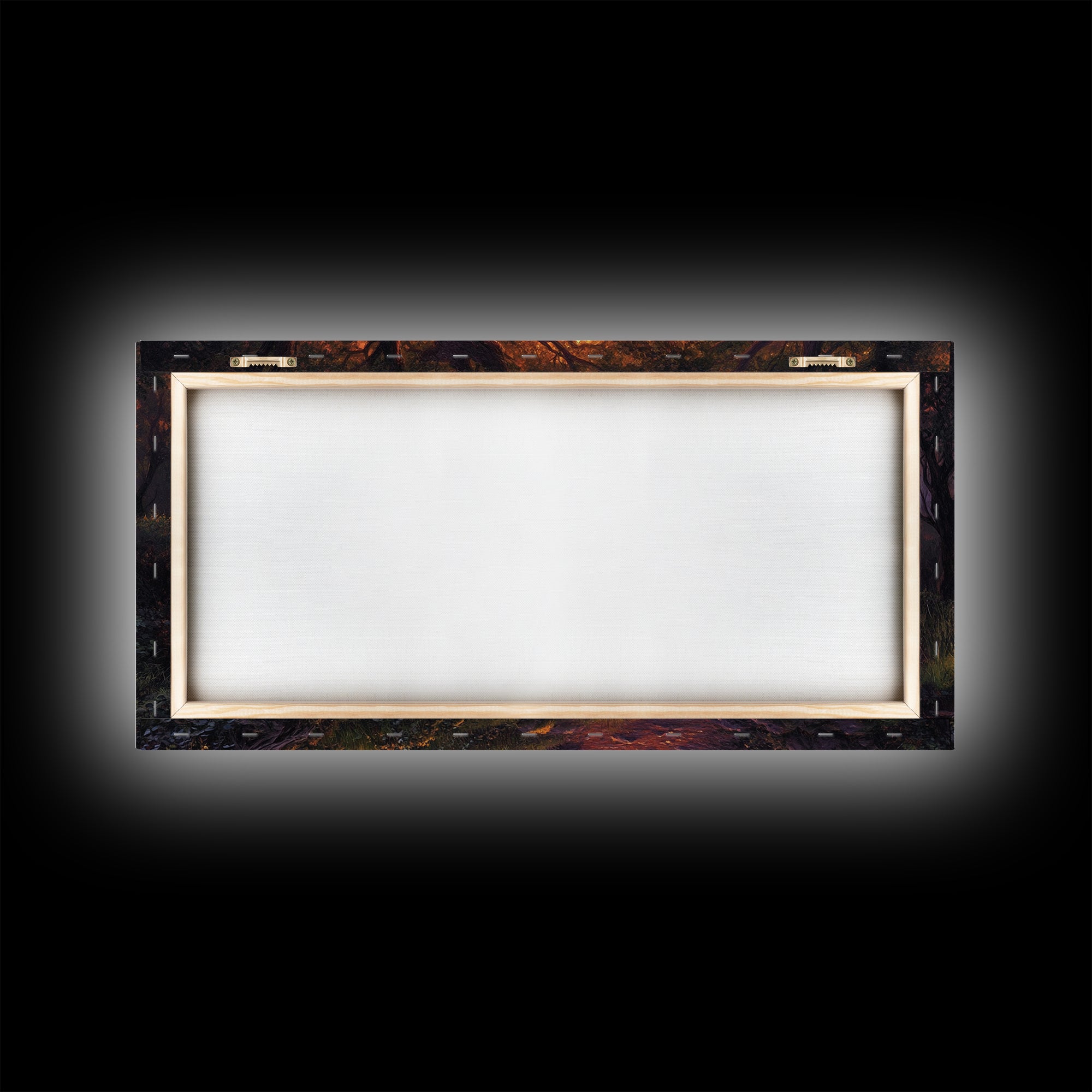 Cute Fantasy Wall Art, Framed Canvas Print, Fantasy Landscape Painting Print, Fairy Art, Fairy Landscape Wall Art Decor