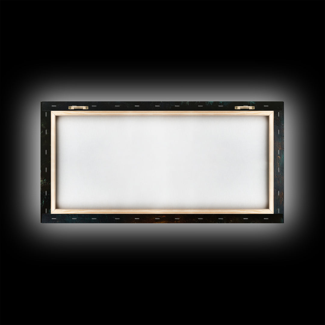 Christmas Nativity Painting on Canvas, Christmas Wall Art, Rustic Christmas Farmhouse Decor, Nativity Oil Painting, Christmas Decor