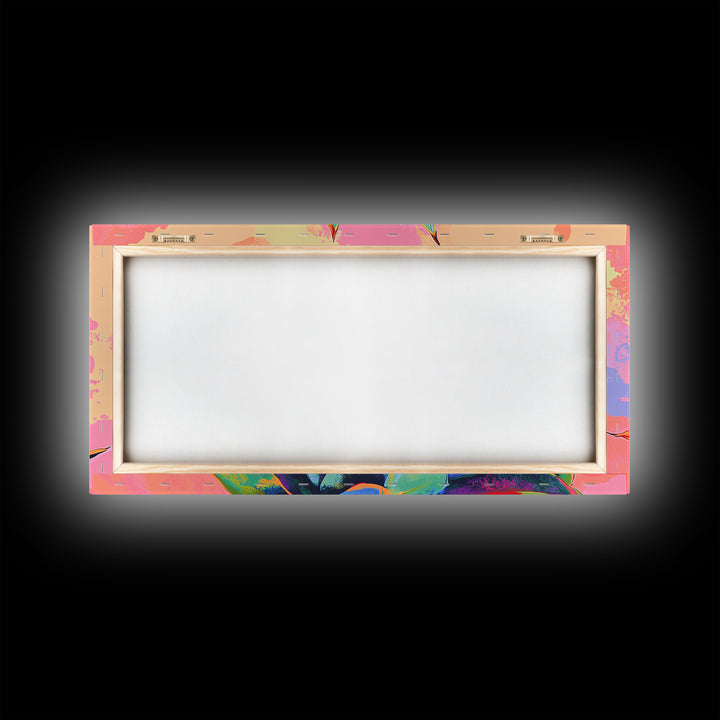 Blue Agave Wall Art Framed Canvas Print | Mexicano Art | Pueblo Style Southwestern Art | Arizona Art | Mexicano Wall Art | Agave Painting