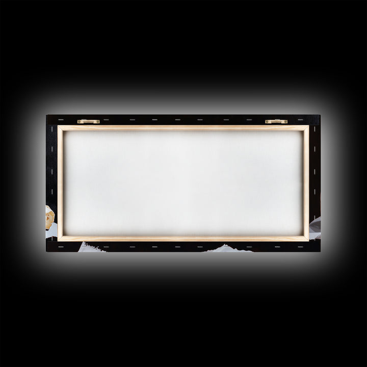 Cheese Lover Wall Art - Framed Canvas Print - Kitsch Kitchen Home Decor - Kitchen painting - Cheese Art - Cheese Painting