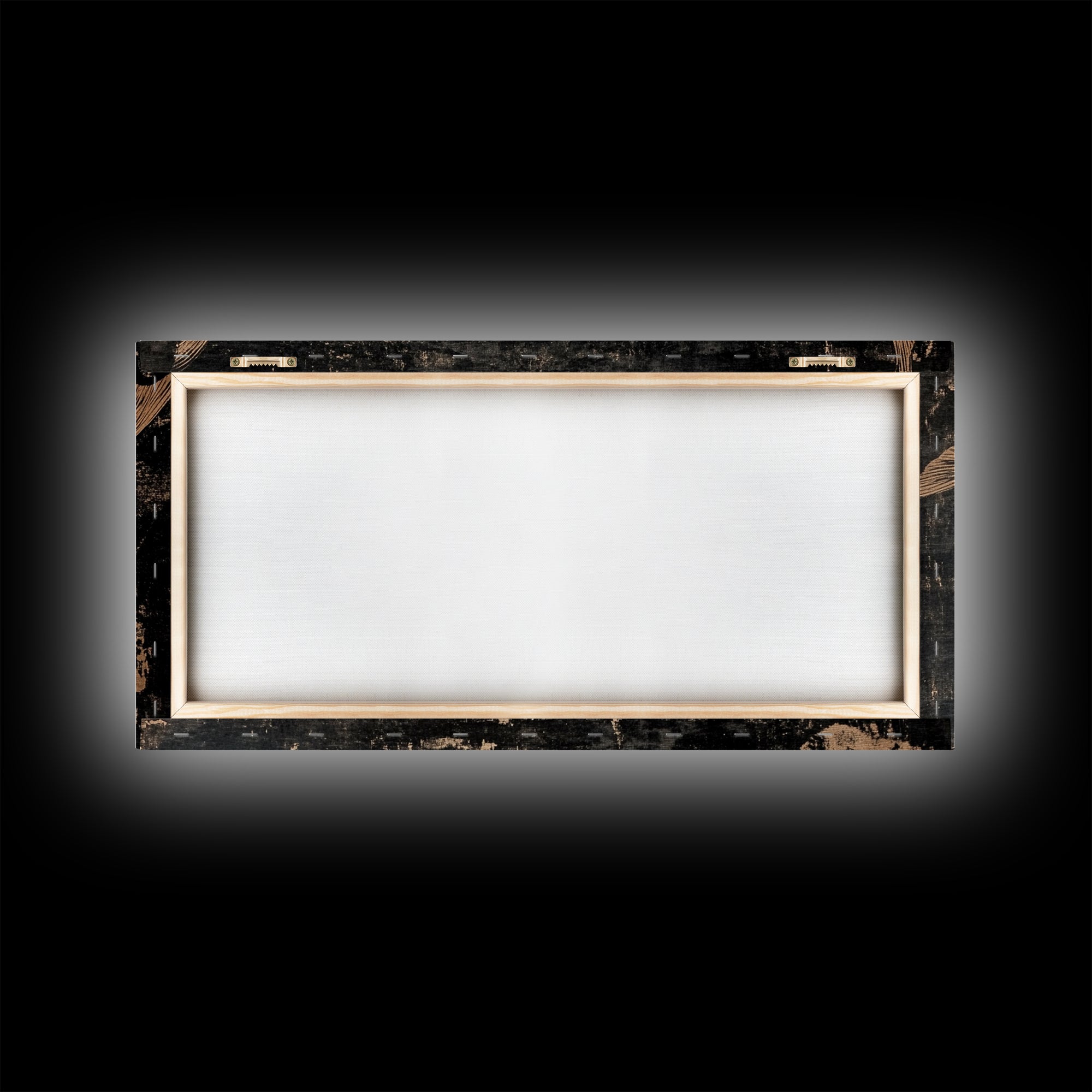 Black and White Koi Fish Oil Painting Print, Elegant Japanese Style Wood Block Print Artwork, Canvas Print Ready To Hang, Centerpiece Art