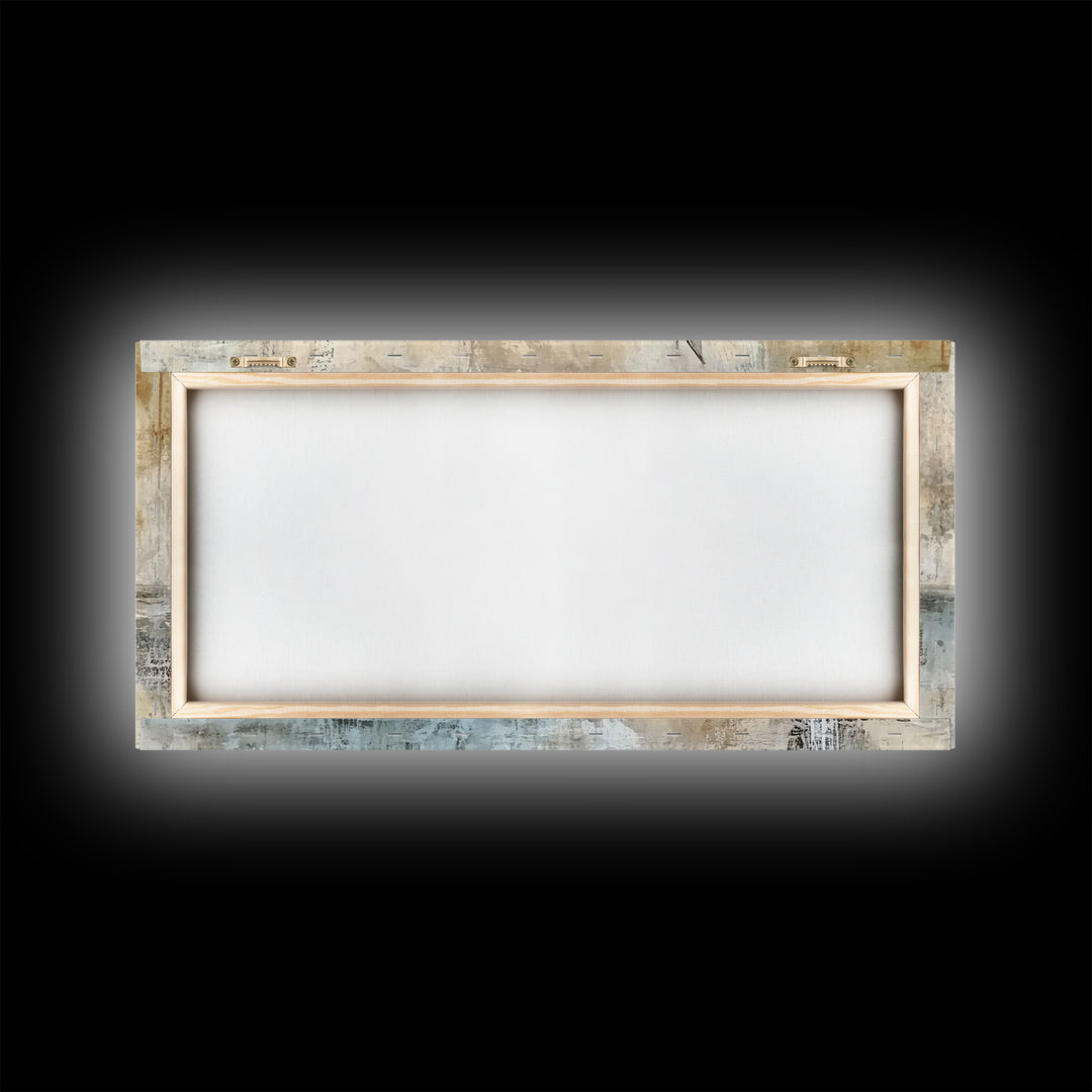 Coastal Sailboat Painting Print, Ready To Hang Art, Framed Canvas, Coastal Art Print For Beach House Decor, Wabi Sabi Sailboat, Inspired Ocean