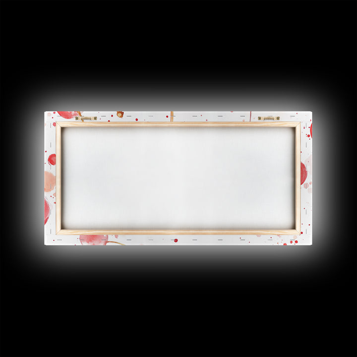 Cherry Painting Canvas Print - Kitchen Wall Art - Kitchen Decor - Cherry Wall Art - Kitsch Decor - Eclectic Home Decor