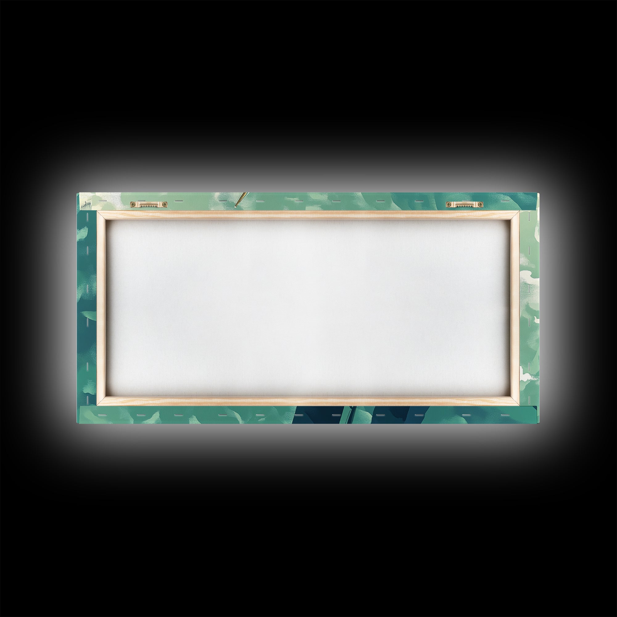 Bird's Eye View of a Sailboat Nautical Painting Print, Framed Canvas Art, Statement Piece, Nautical Centerpiece Wall Art