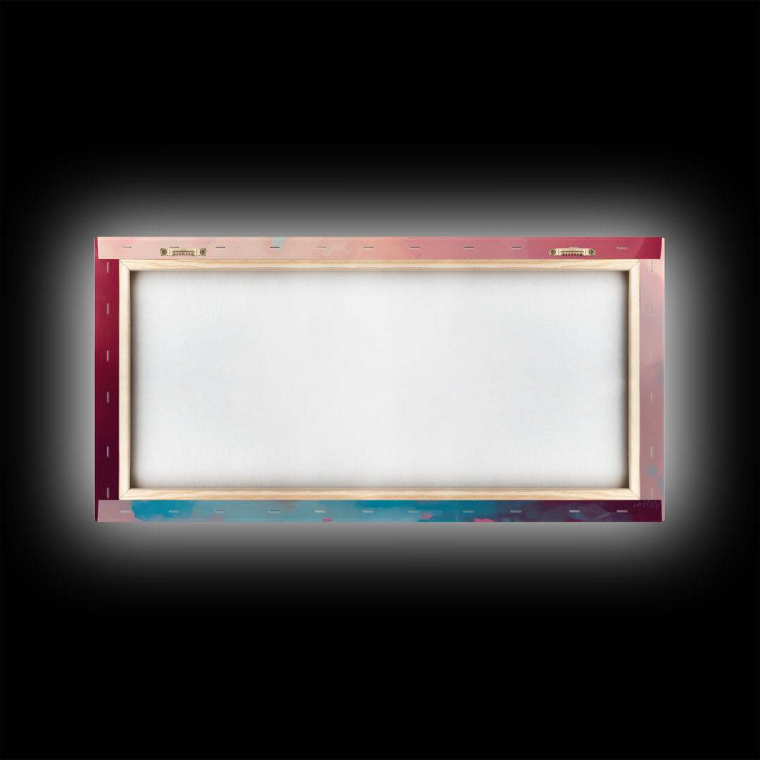 Birthday Cake Wall Art Canvas Print, Preppy Home Decor, Dining Room Wall Art, Kitchen Wall Art, Kitchen Food Painting