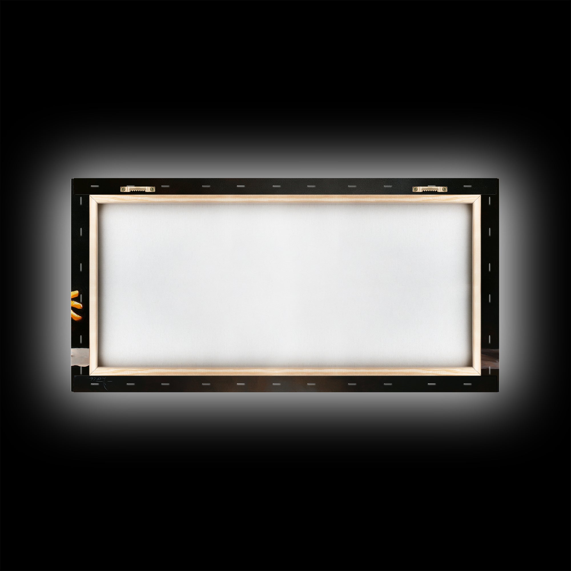 Burger and Fries Framed Canvas Print, Kitchen Canvas Art, Kitchen Wall Art, Burger Painting, Burger Art, Dining Room Wall Art