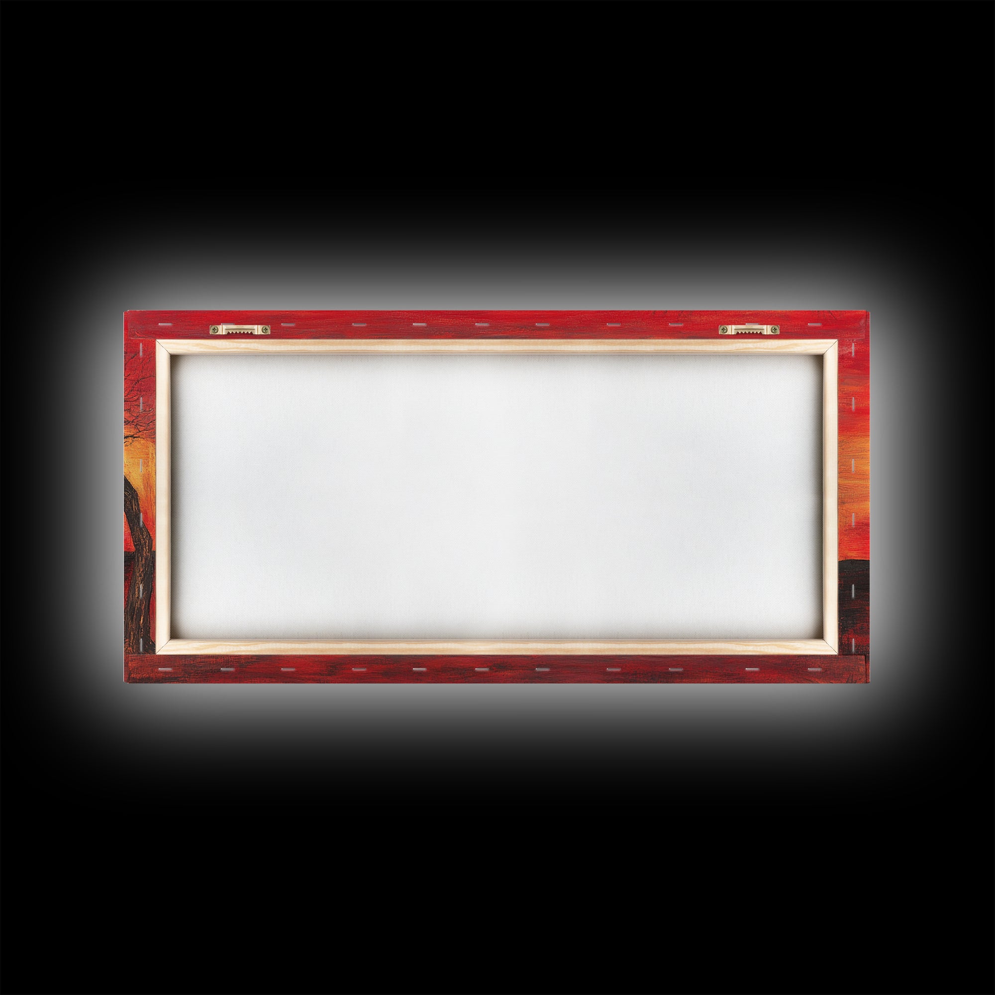 Despair - Framed Canvas Print - Moody Decor - Abstract Wall Art