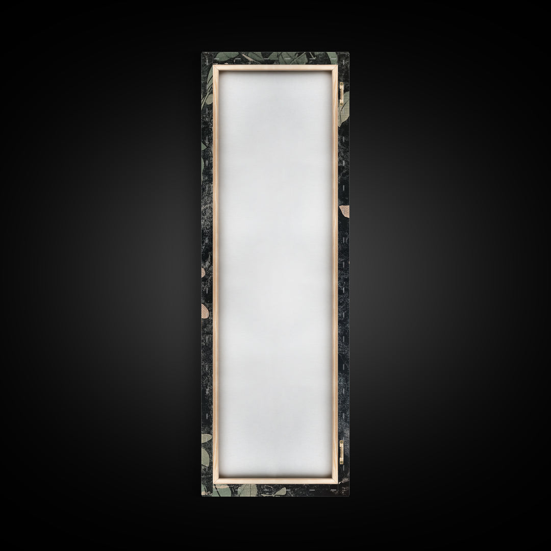 Canvas Print Koi Fish Painting Asian Decor Chinoiserie Wall Art Nature Inspired Wabi Sabi Art Ideal Living Room Minimalist Art