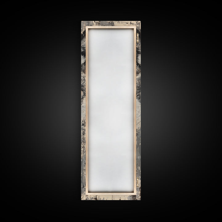 Canvas Print of Wolf Eyes Close-Up, Moody Art, Above Couch Art, Rustic Wall Art, Therapy Art, Wildlife Inspired