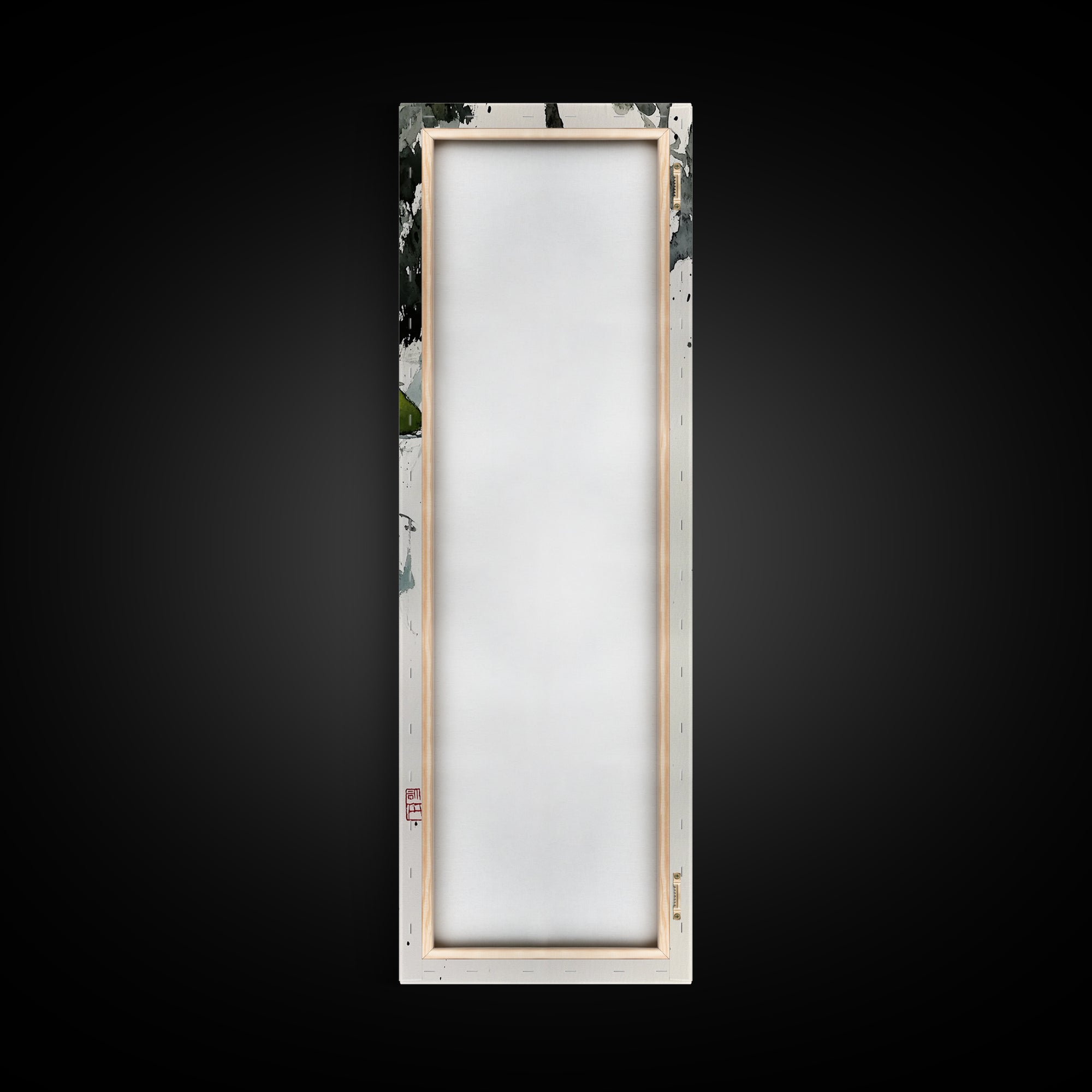 Classic Nativity Scene Canvas Print with Framed Option, Religious Christmas Decor, Long Narrow Art, Family Wall Art, Christian Gift Idea