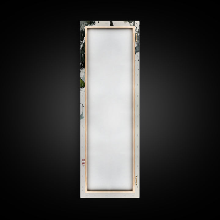 Classic Nativity Scene Canvas Print with Framed Option, Religious Christmas Decor, Long Narrow Art, Family Wall Art, Christian Gift Idea