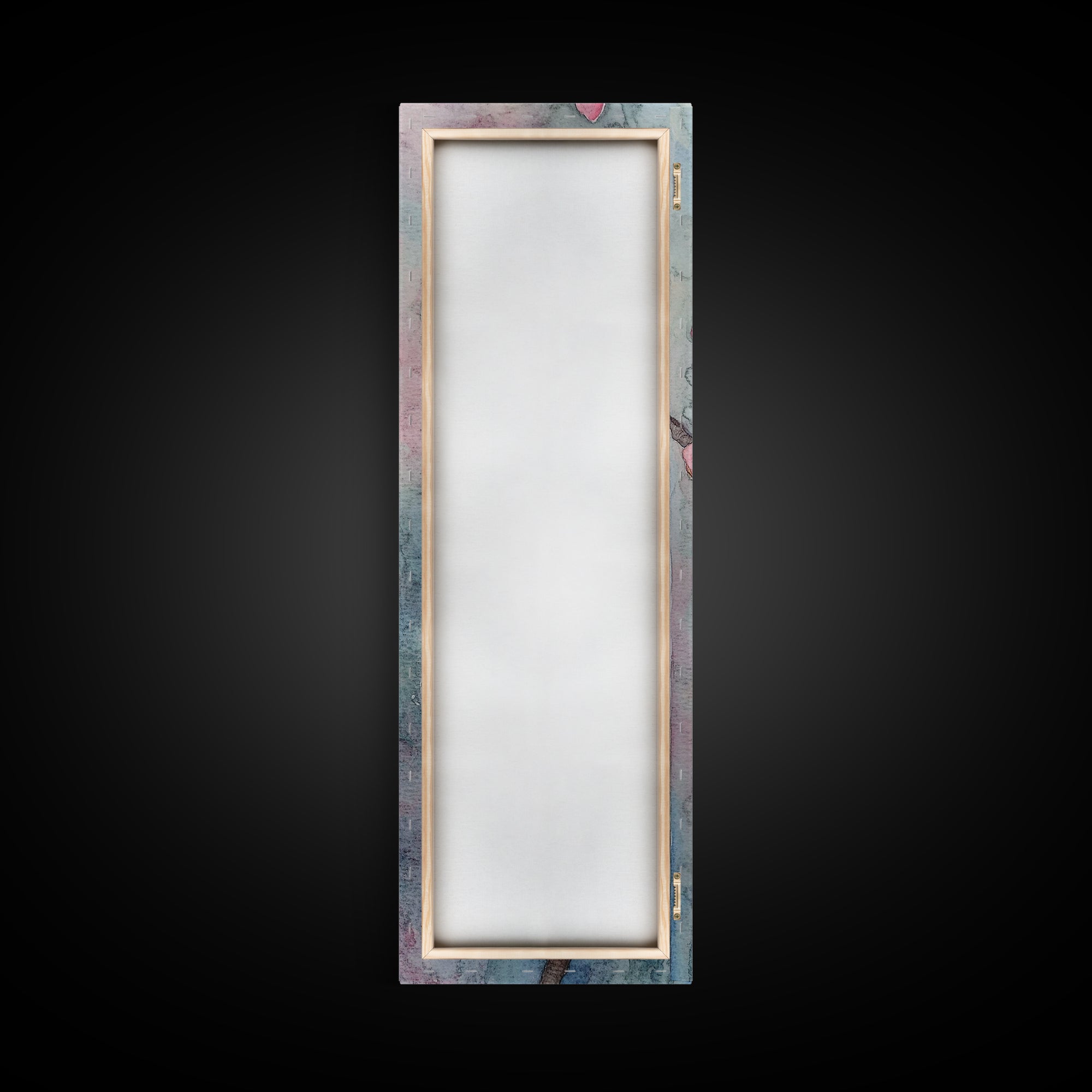 Delicate Cherry Blossom Branch Painting - Canvas Print for Floral Wall Art, Botanical Decor, Pink Bloom Art, Spring Wall Decor, Nature Print