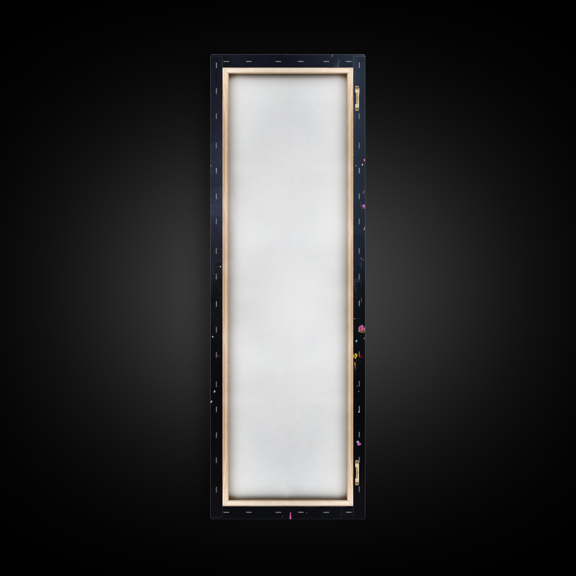 Cute Oil Painting Print of Macaroons - Kitchen Wall Art - Kitchen Decor - Framed Canvas Print - Preppy Kitchen Art - Girly Decor - Food Painting