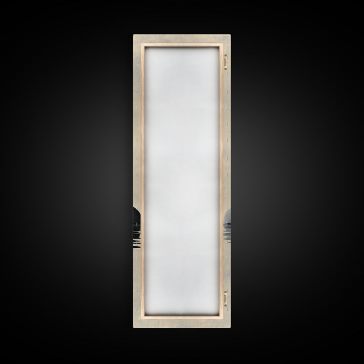 Canvas Print of Zen Art with Stacked Stones, Japanese Inspired, Minimalist Wall Art, Meditative Decor, Above Couch Art, Zen Wall Art, Peaceful Vibe