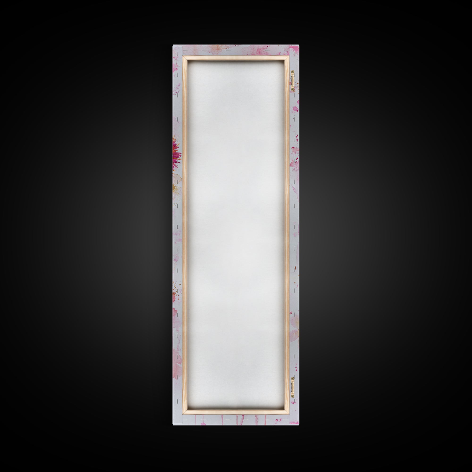 Dreamcatcher Boho Art Framed Canvas Print | Rustic Bedroom Decor | Tall Narrow Wall Art | Southwest Zen Painting | Gift Idea