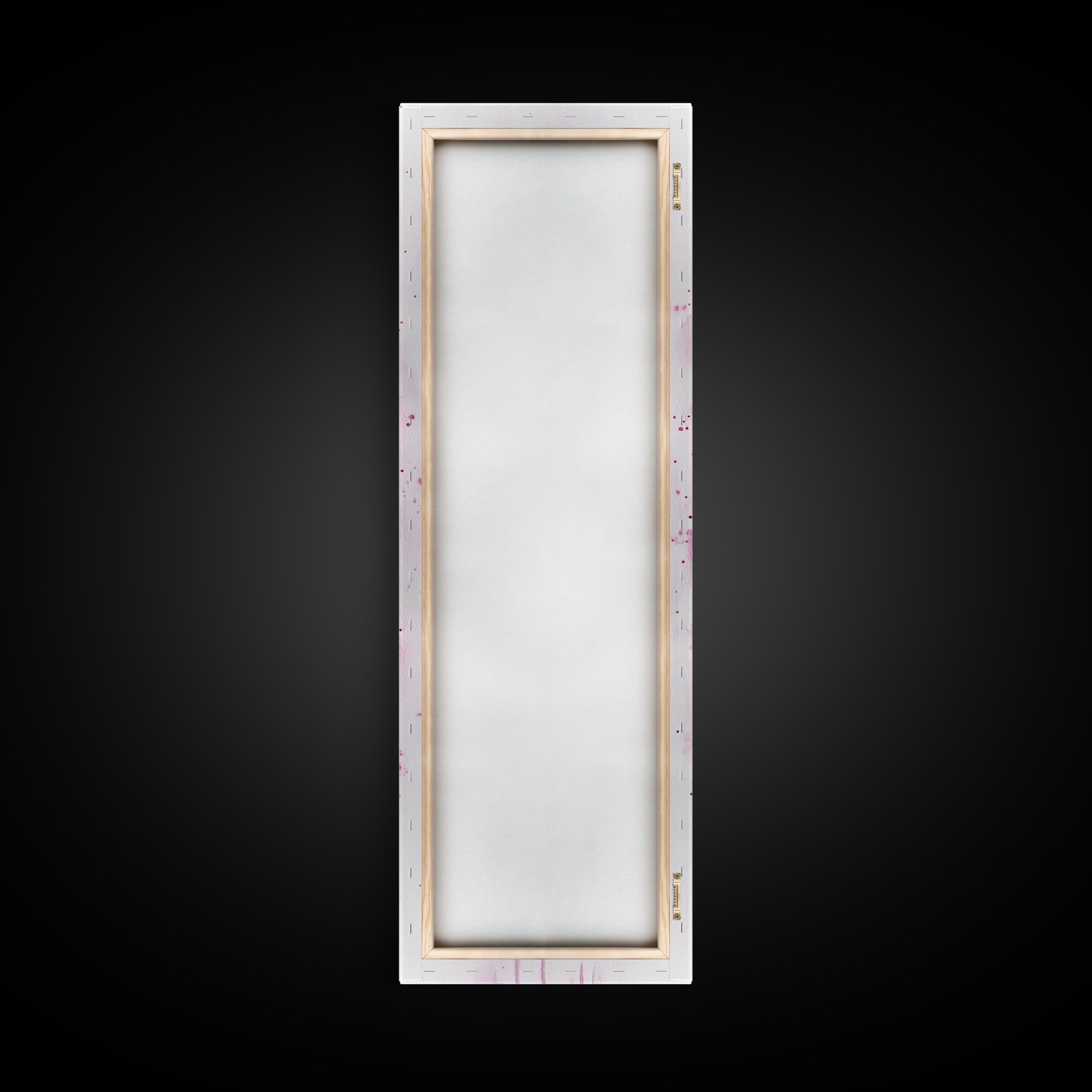 Bold Pink Lipstick Framed Canvas Print Feminine Modern Wall Art Beauty Decor Moody Pink Abstract Painting Bedroom Art Gift Idea