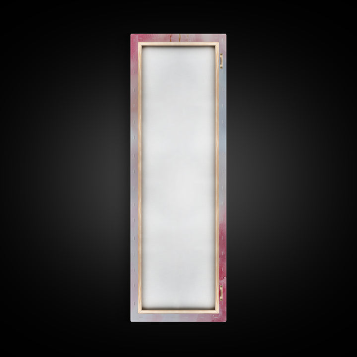 Pearl Necklace Watercolor Canvas Print Pink Wall Art Glamour Bedroom Decor Romantic Wabi Sabi Aesthetic Art