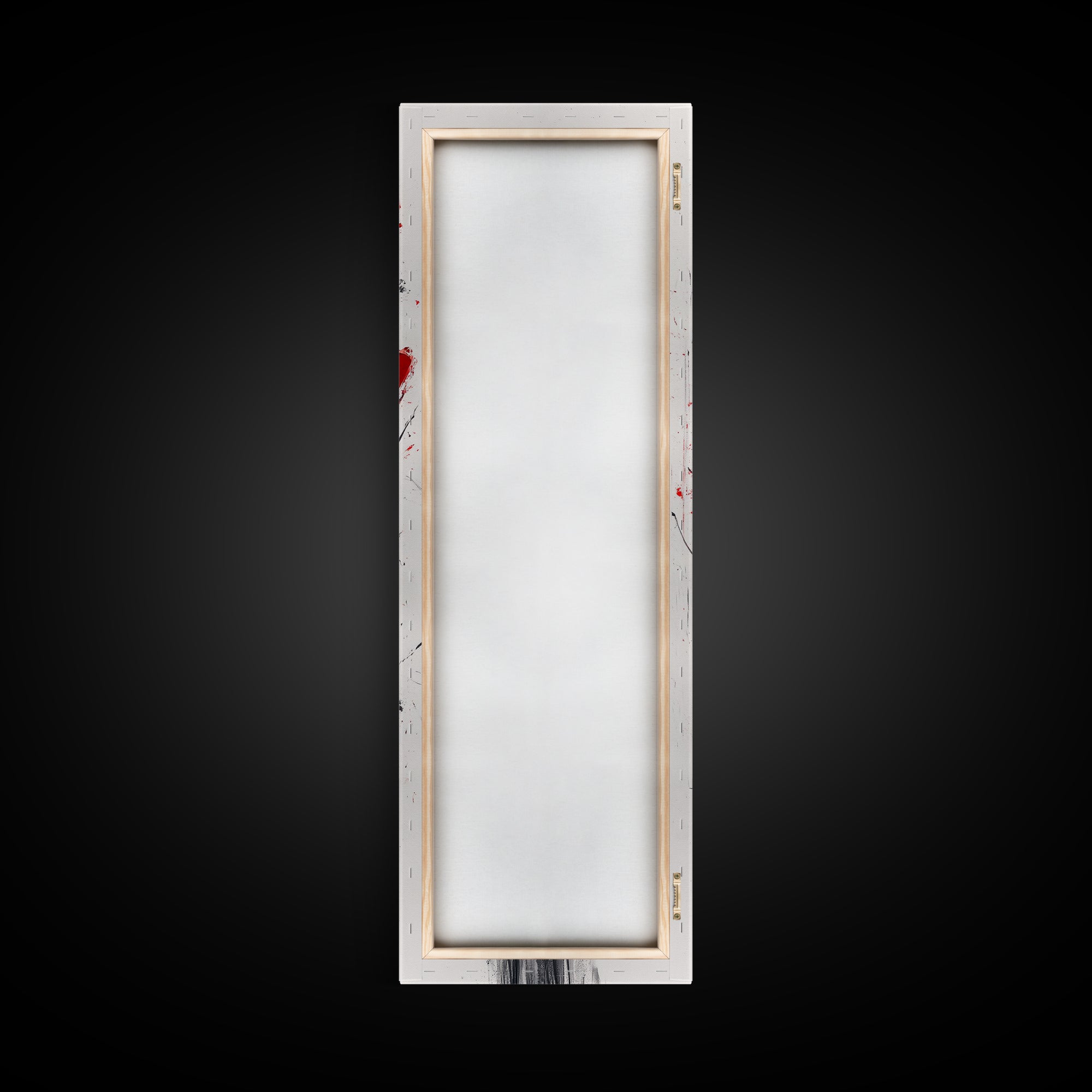 Bright Red Poppy Flower Art Framed Canvas Print Wildflower Painting Botanical Prints Modern Office Rustic Farmhouse Art