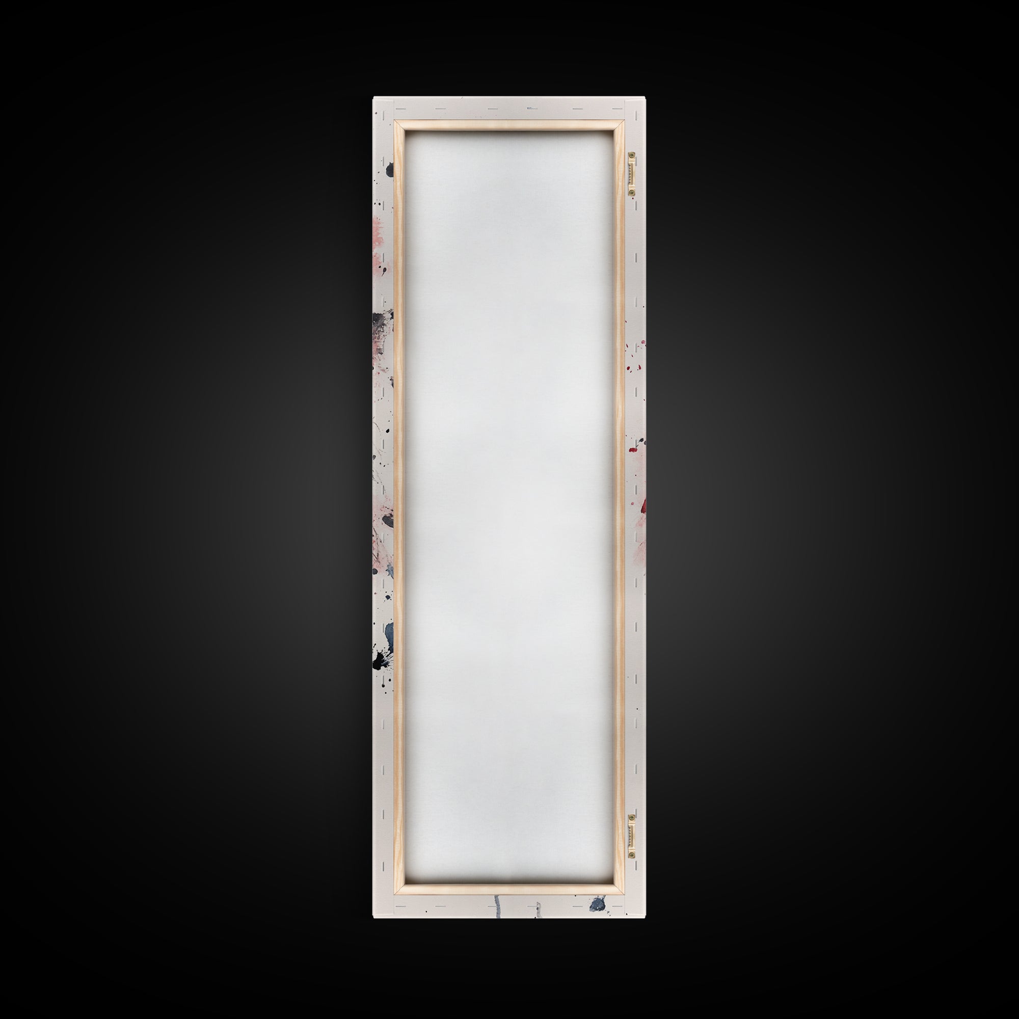 Black Horse Portrait Canvas Print Rustic Farmhouse Art Horse Wall Art Tall Skinny Art Vertical Rustic Living Room Wall Decor