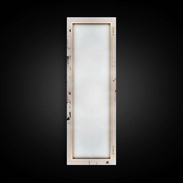 Black Horse Portrait Canvas Print Rustic Farmhouse Art Horse Wall Art Tall Skinny Art Vertical Rustic Living Room Wall Decor