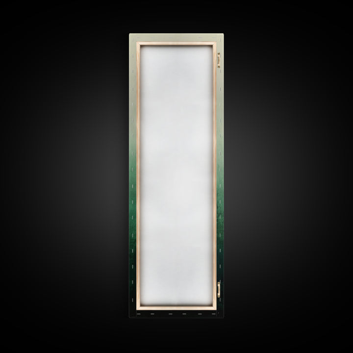 Sage Green Ombre Framed Canvas Print Minimalist Abstract Art Vertical Wall Decor Modern Green Wall Art Bedroom Accent Piece
