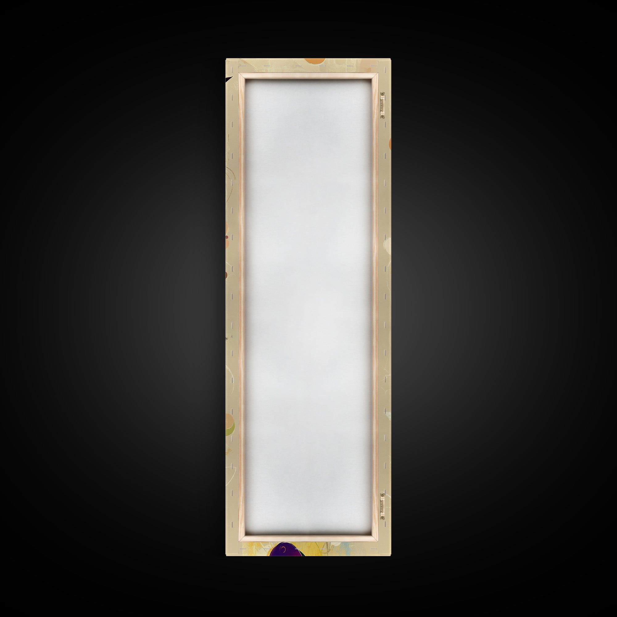 Bold Bird Design Framed Canvas Print Vibrant Peacock Wall Art Modern Whimsical Art Living Room Accent Bird Lover Gift Idea