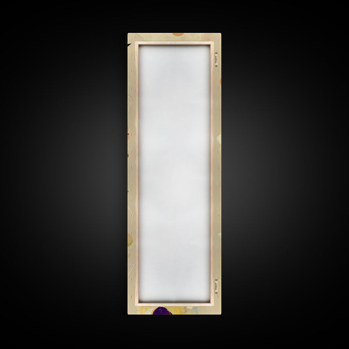 Bold Bird Design Framed Canvas Print Vibrant Peacock Wall Art Modern Whimsical Art Living Room Accent Bird Lover Gift Idea