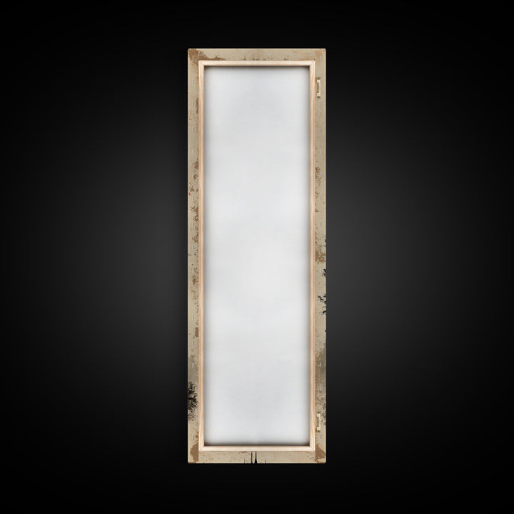 Bold Red Sun Pine Tree Framed Canvas Print Japanese Inspired Minimalist Wall Art Rustic Zen Decor Unique Vertical Nature Artwork