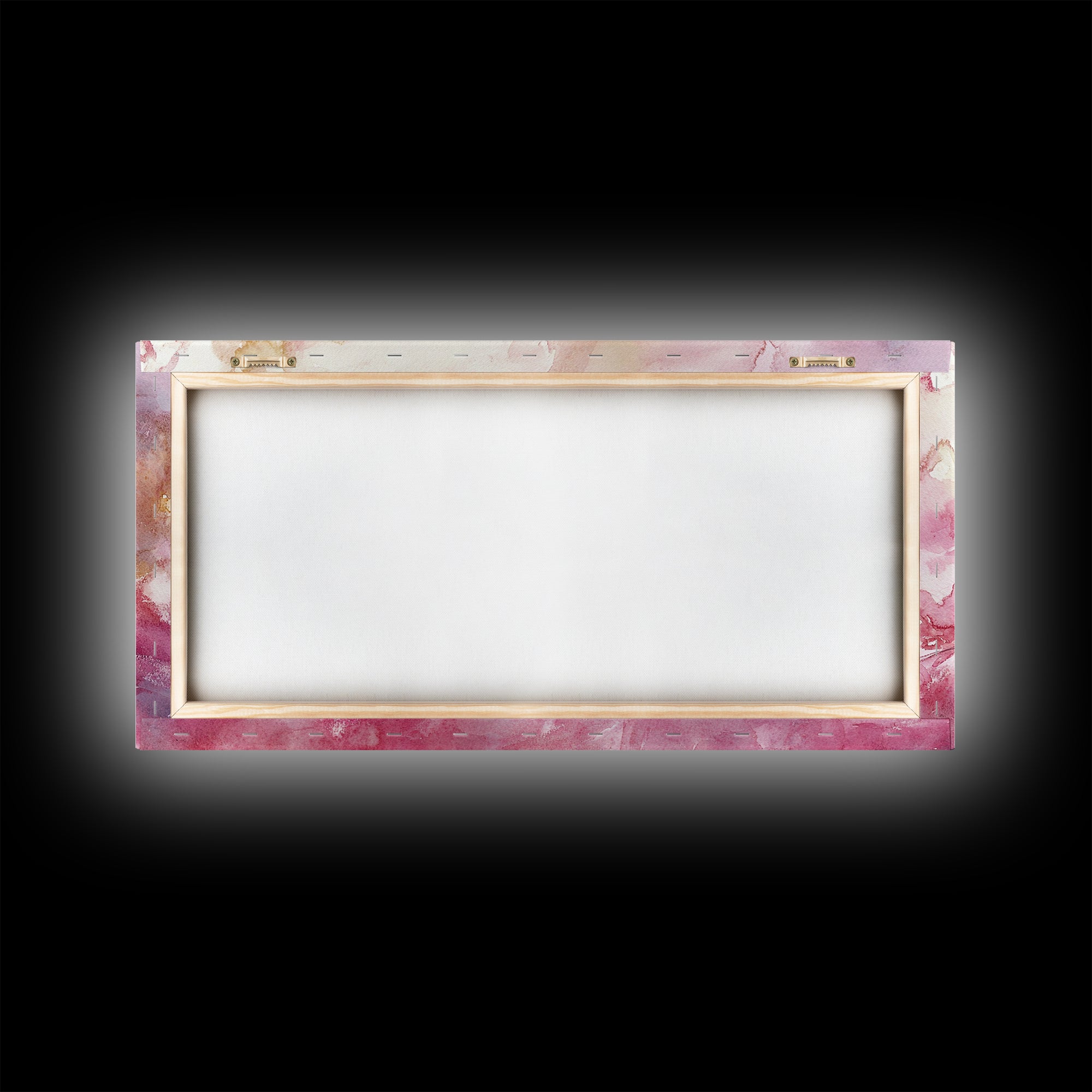 Royal Crown Canvas Print, Pink Jewel Artwork, Glamorous Feminine Style, Bedroom Wall Decor, Princess Themed Whimsical Art Gift Idea