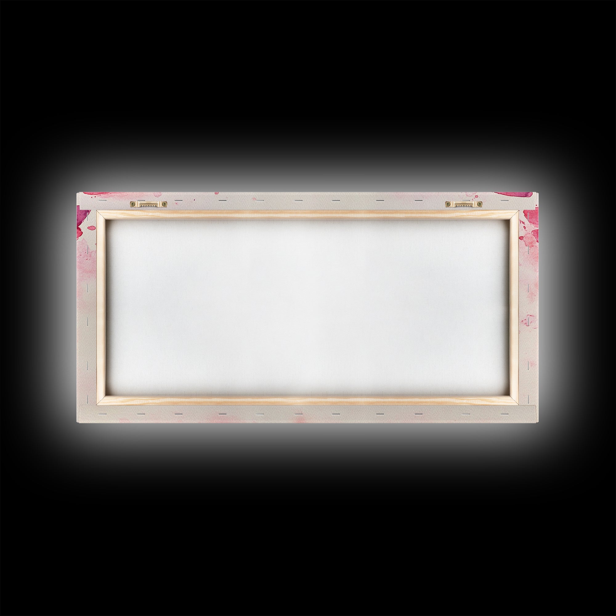 Angel Wings Canvas Print Whimsical Art Light Pink Wall Art Angel Art Prints Bedroom Decor Above Bed Wall Art Gift Idea