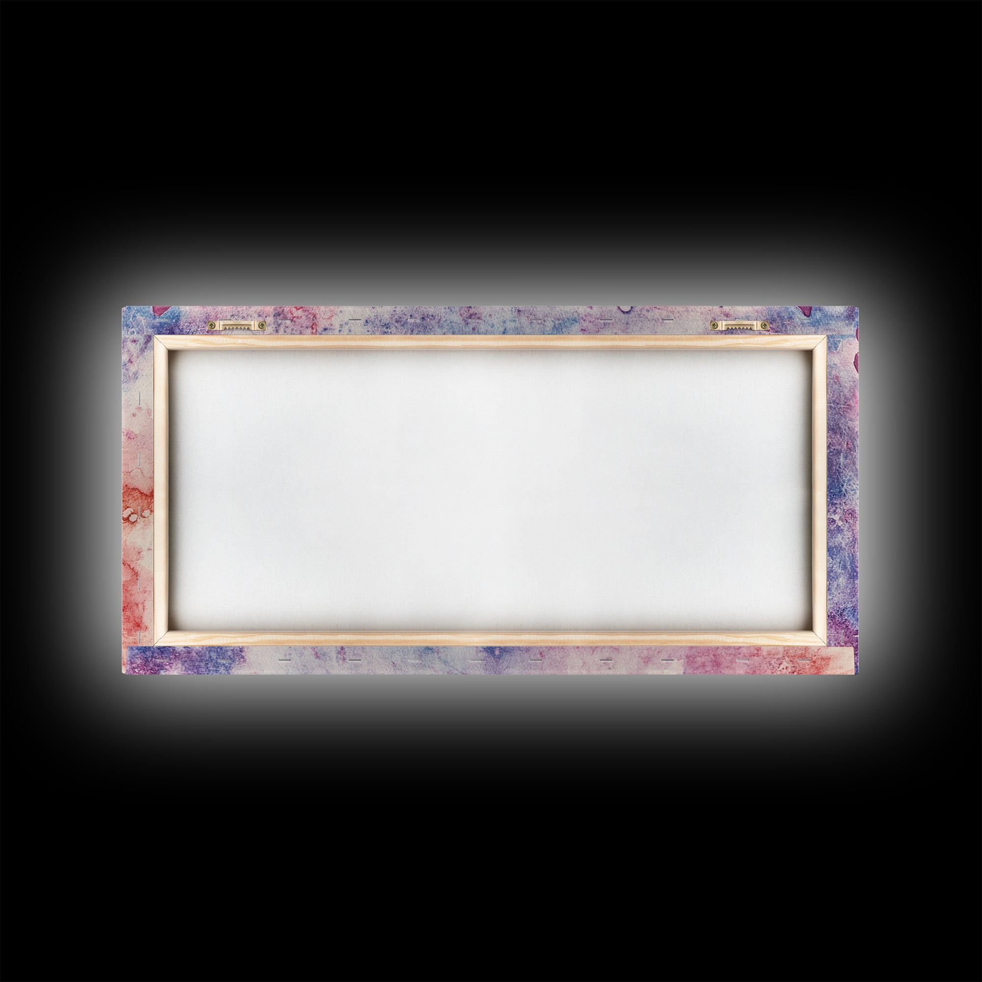 Angel Wings Canvas Print Dark Angels Wall Art Pink Abstract Art Light Pink Wall Art Moody Artwork Whimsical Art Bedroom Decor