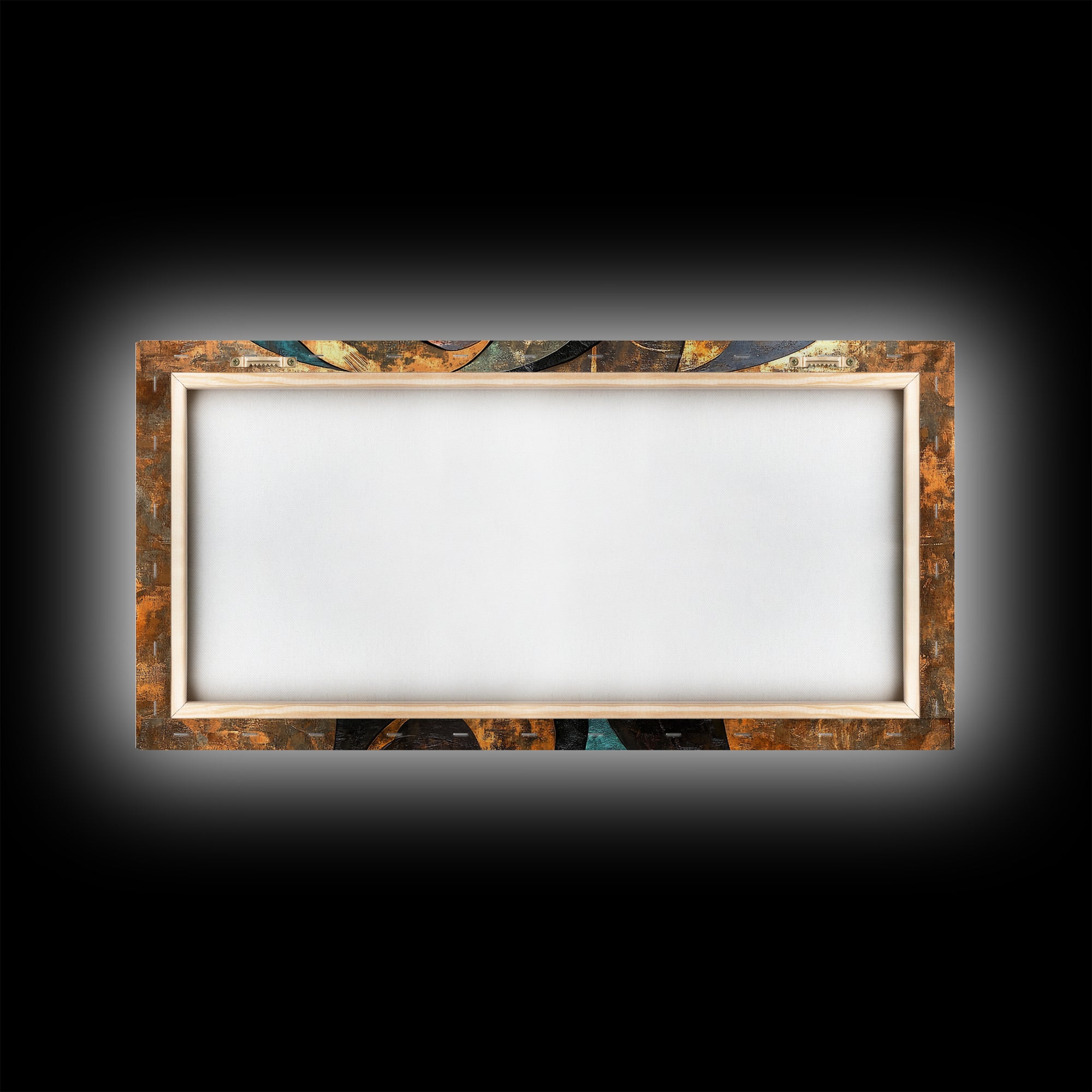 Abstract African Faces Framed Canvas Print, Afrocentric Wall Decor, Moody African Art, Geometric Bold Bedroom Art Gift Idea