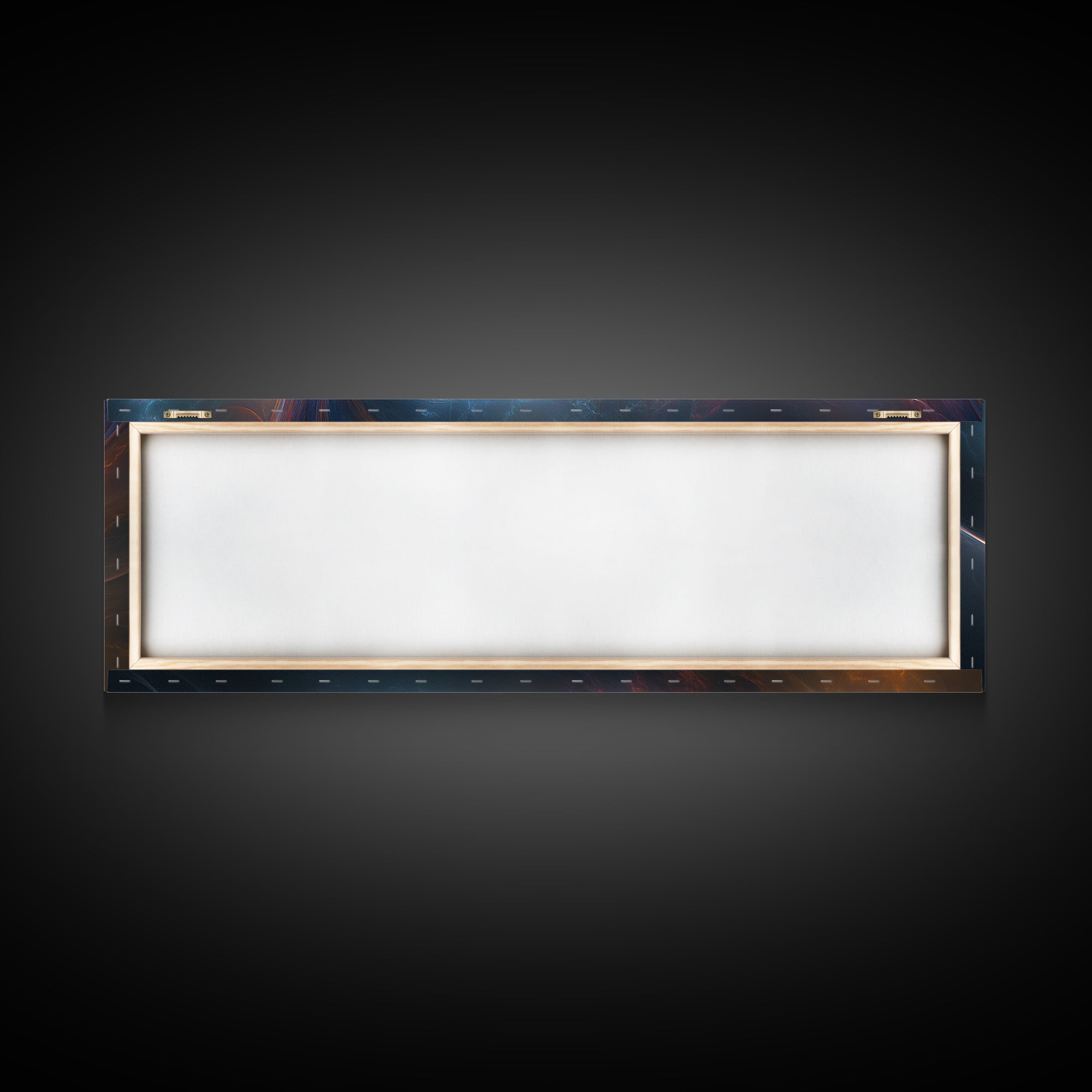 Vibrant Abstract Space Framed Canvas Print Painting Prints Modern Minimalist Wall Art Living Room Horizontal Decor