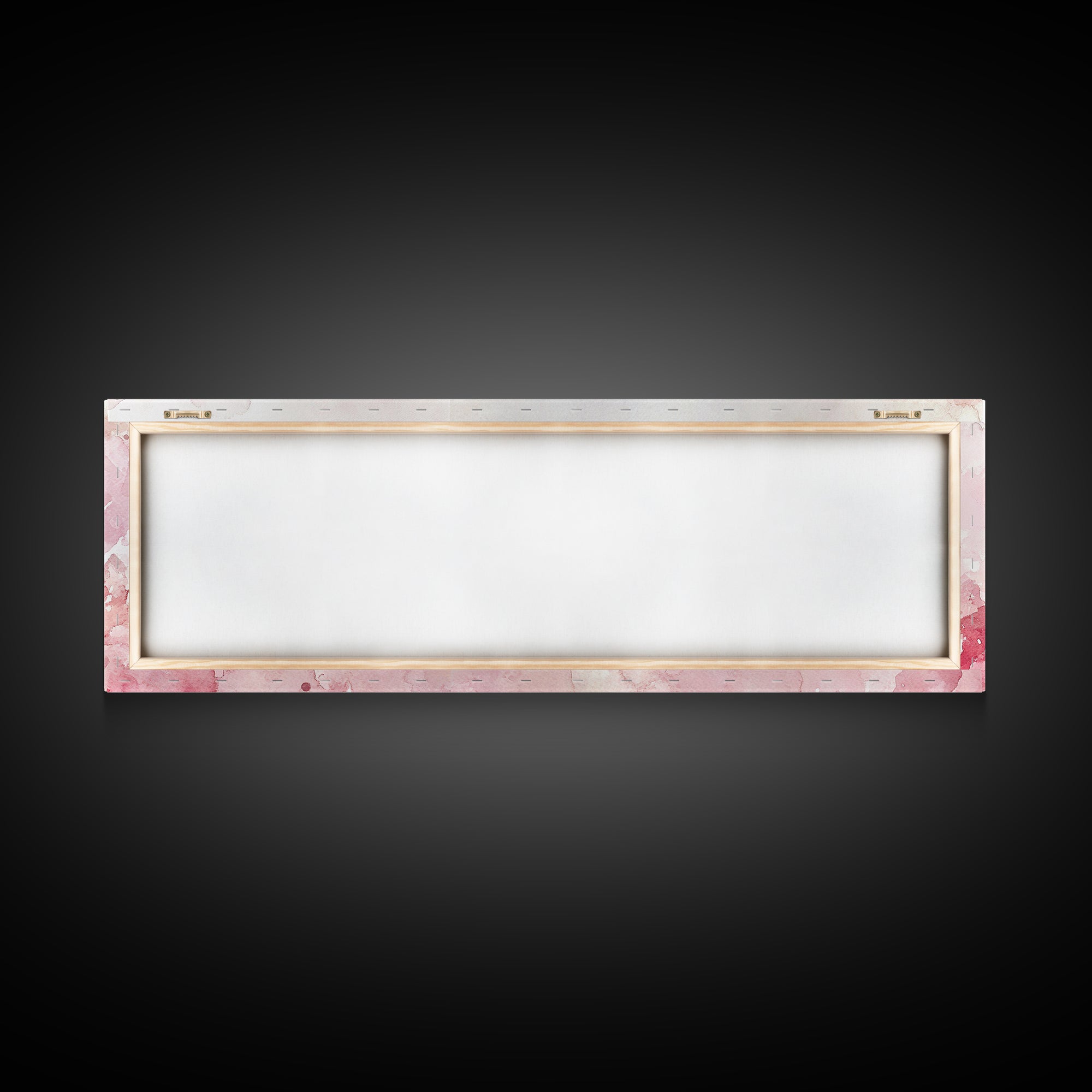 Royal Tiaras Canvas Print Pink Abstract Art Whimsical Decor Goddess Art Wall Art Bedroom Art Princess Aesthetic Horizontal Decor