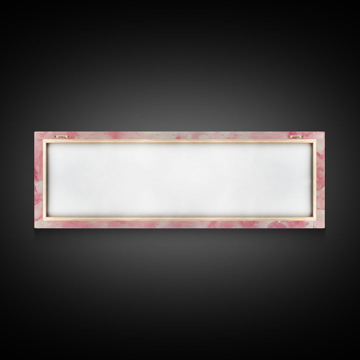 Pink Crown Canvas Print Minimalist Art Abstract Pink Wall Art Light Pink Bedroom Decor Princess Aesthetic Whimsical Art Wall Art