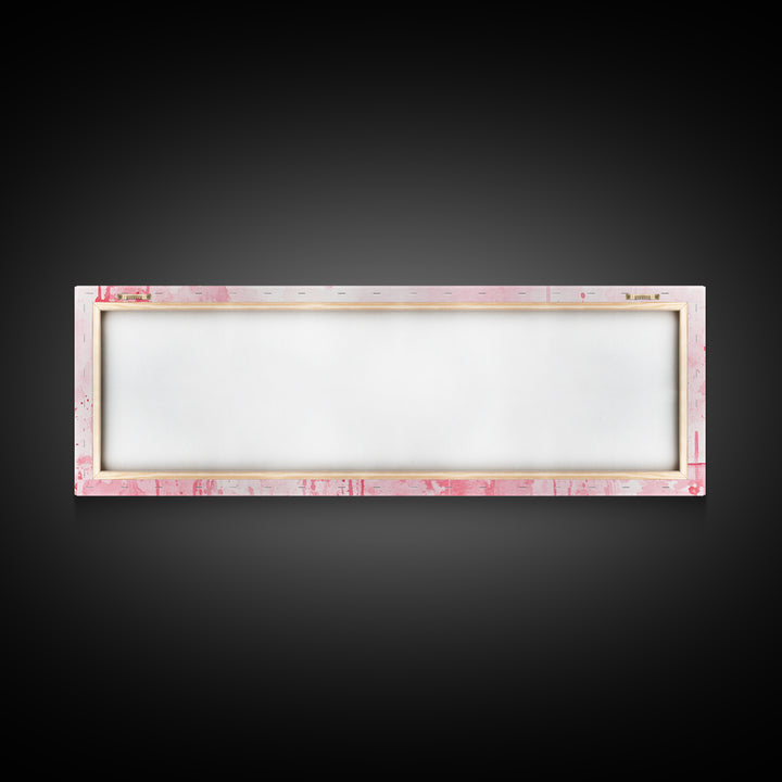 Light Pink Wall Art Framed Canvas Print Featuring Elegant High Heels, Feminine Bedroom Decor, Fashion Artwork Above Bed Idea