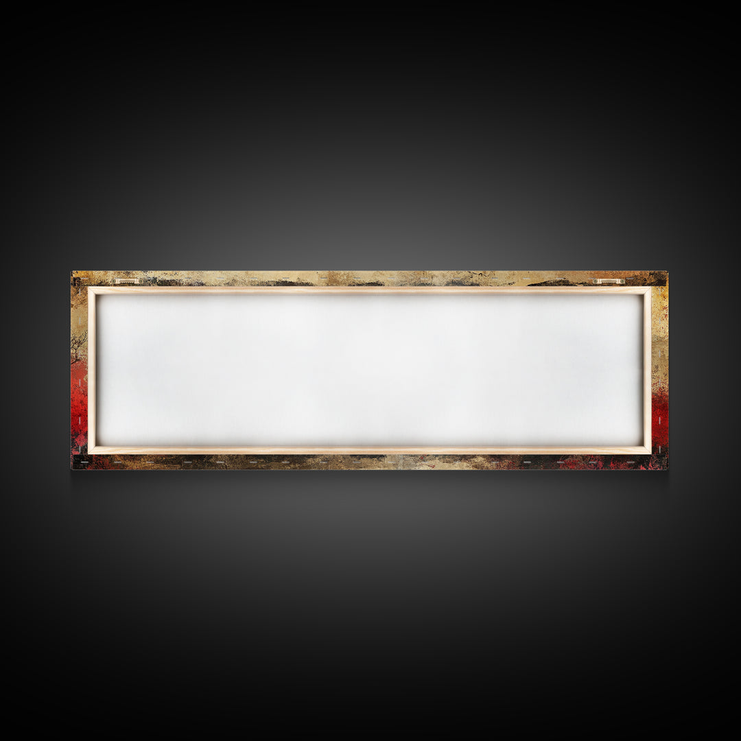 Chinoiserie Framed Canvas Print Japanese Minimalist Art Zen Wall Art Botanical Prints Nature Inspired Bedroom Artwork Decor