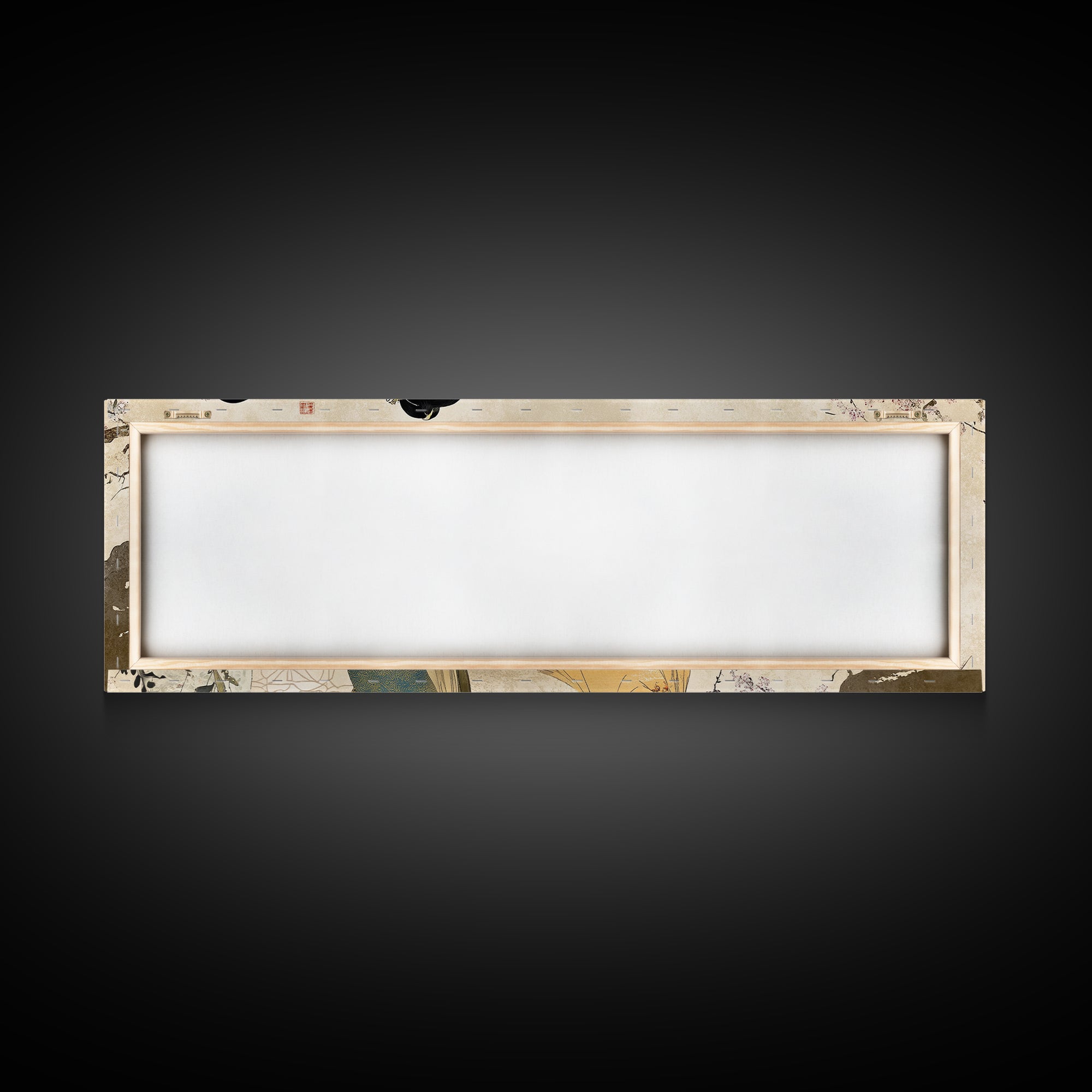 Cherry Blossom Canvas Print Chinoiserie Wall Art Japanese Minimalist Art Botanical Prints Rustic Artwork Guest Room Decor