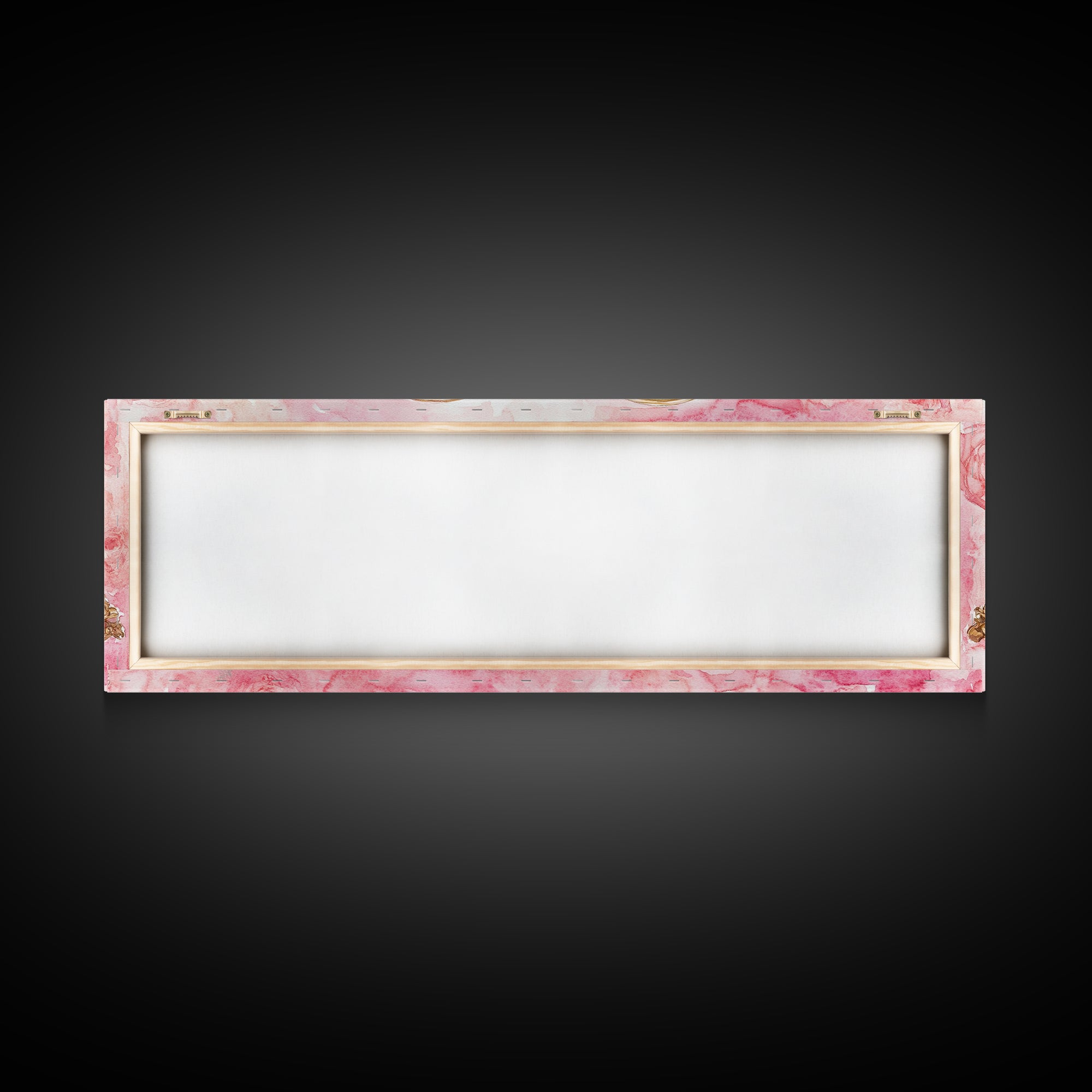Antique Magnifying Glass Canvas Print, Rose Painting with Vintage Romantic Vibes, Rustic Farmhouse Wall Art, Guest Room Decor
