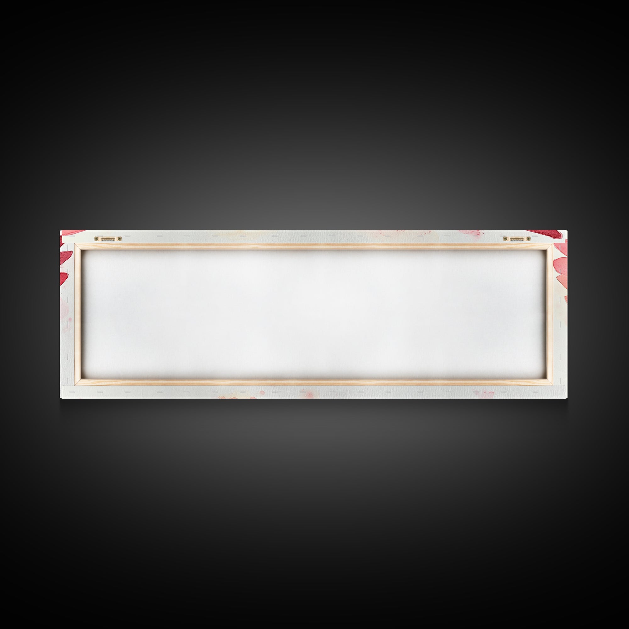 Angel Wings Canvas Print, Pink Abstract Art with Light Tones, Whimsical Zen Wall Art for Bedroom, Gift Idea for Spirituality Lovers