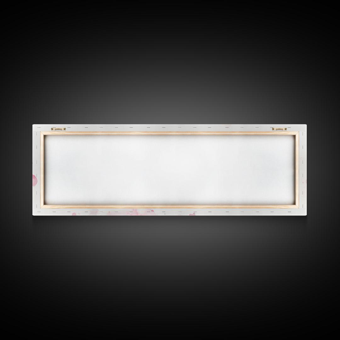 Crown Jewels Canvas Print Victorian Art Nouveau Print Pink Wall Art Bedroom Decor Light Pink Wall Art Feminine Glam Decor Gift