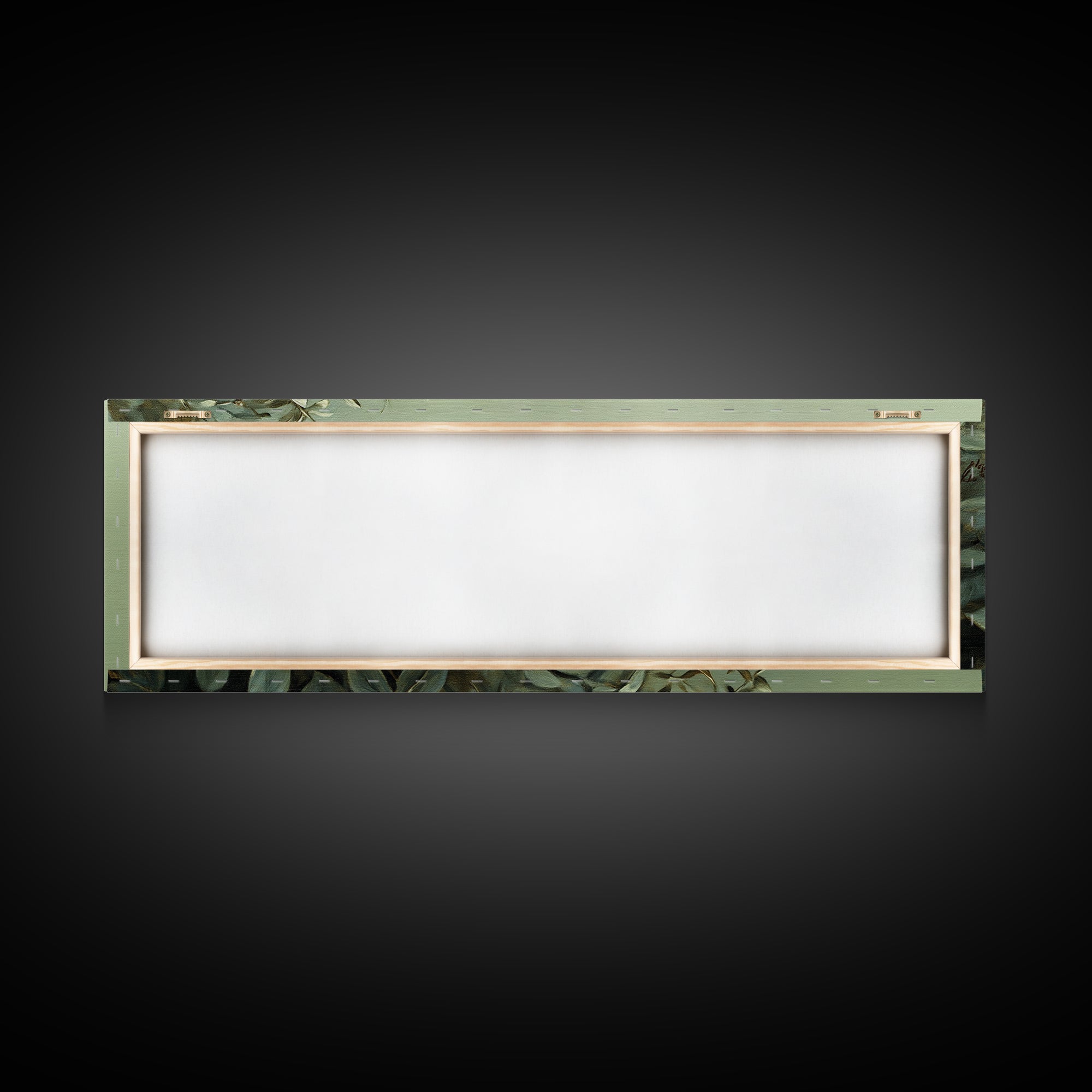Nature-Inspired Sage Green Framed Canvas Print – Sage Green Wall Art, Botanical Prints, Minimalist Art, Bedroom Art, Wabi Sabi Art