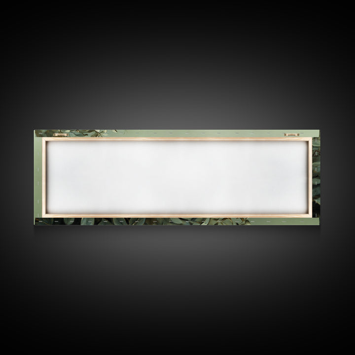 Nature-Inspired Sage Green Framed Canvas Print – Sage Green Wall Art, Botanical Prints, Minimalist Art, Bedroom Art, Wabi Sabi Art