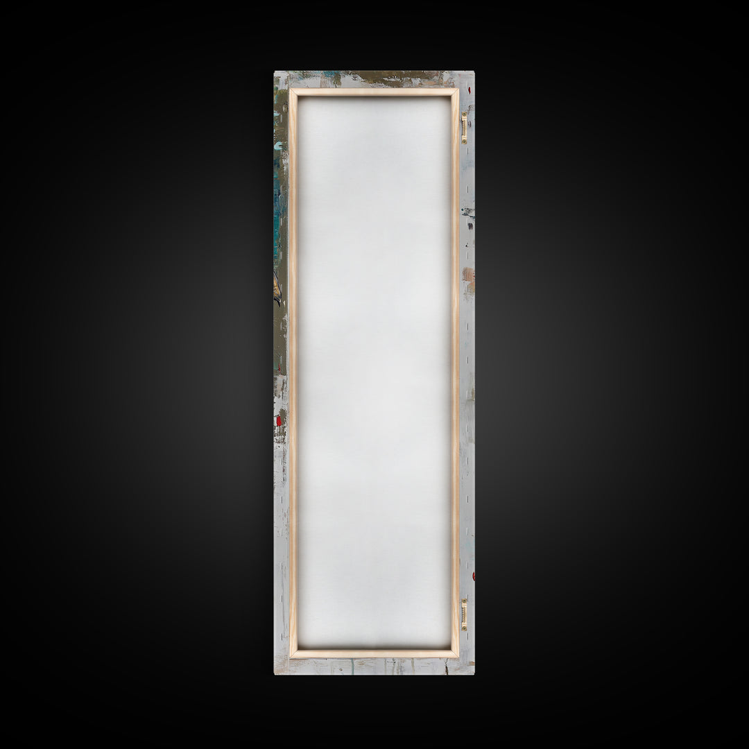 Abstract Trout, Fish Wall Art, Rustic Decor, Fly Fishing Art, Nautical Painting, Coastal Wall Art, Canvas Print