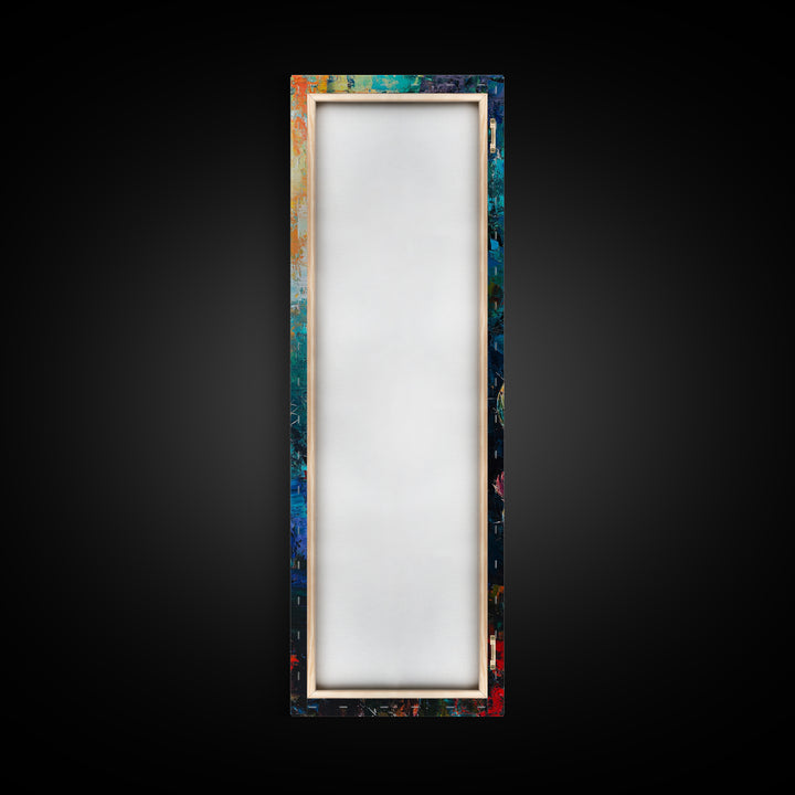 Blooming Cactus, agave painting, desert painting, southwest wall art, botanical prints, rustic wall art, floral artwork, Canvas Print