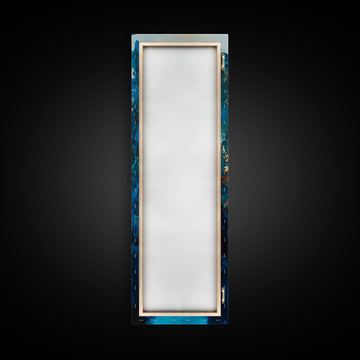 Canyon River, Southwest Wall Art, Moody Landscape, Nature Wall Art, Vertical Wall Art, Living Room Art, Canvas Print