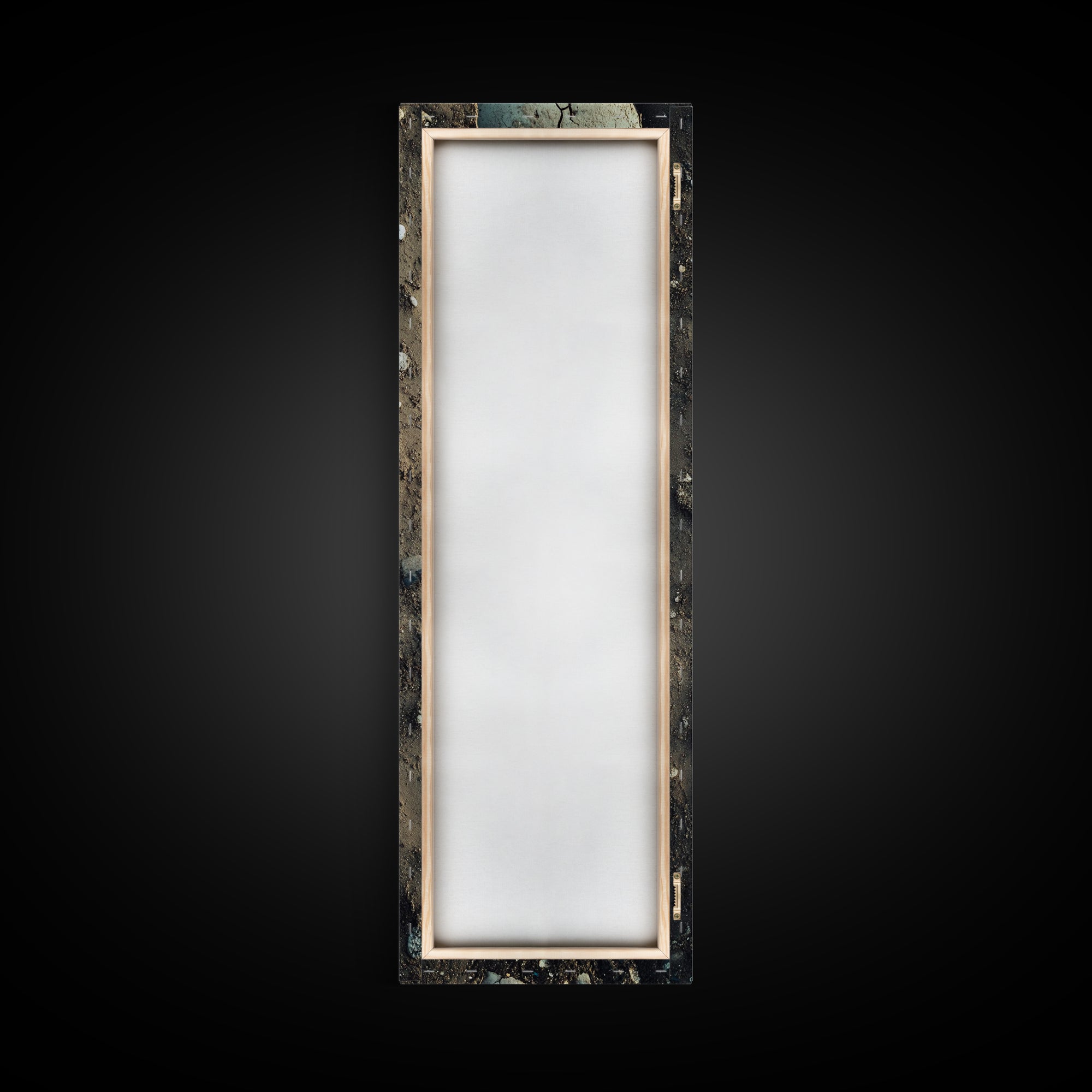 Cracked Earth, Textured Art, Wabi Sabi Art, Canvas Print, Geometric Wall Art, Abstract Landscape, Earth Tones