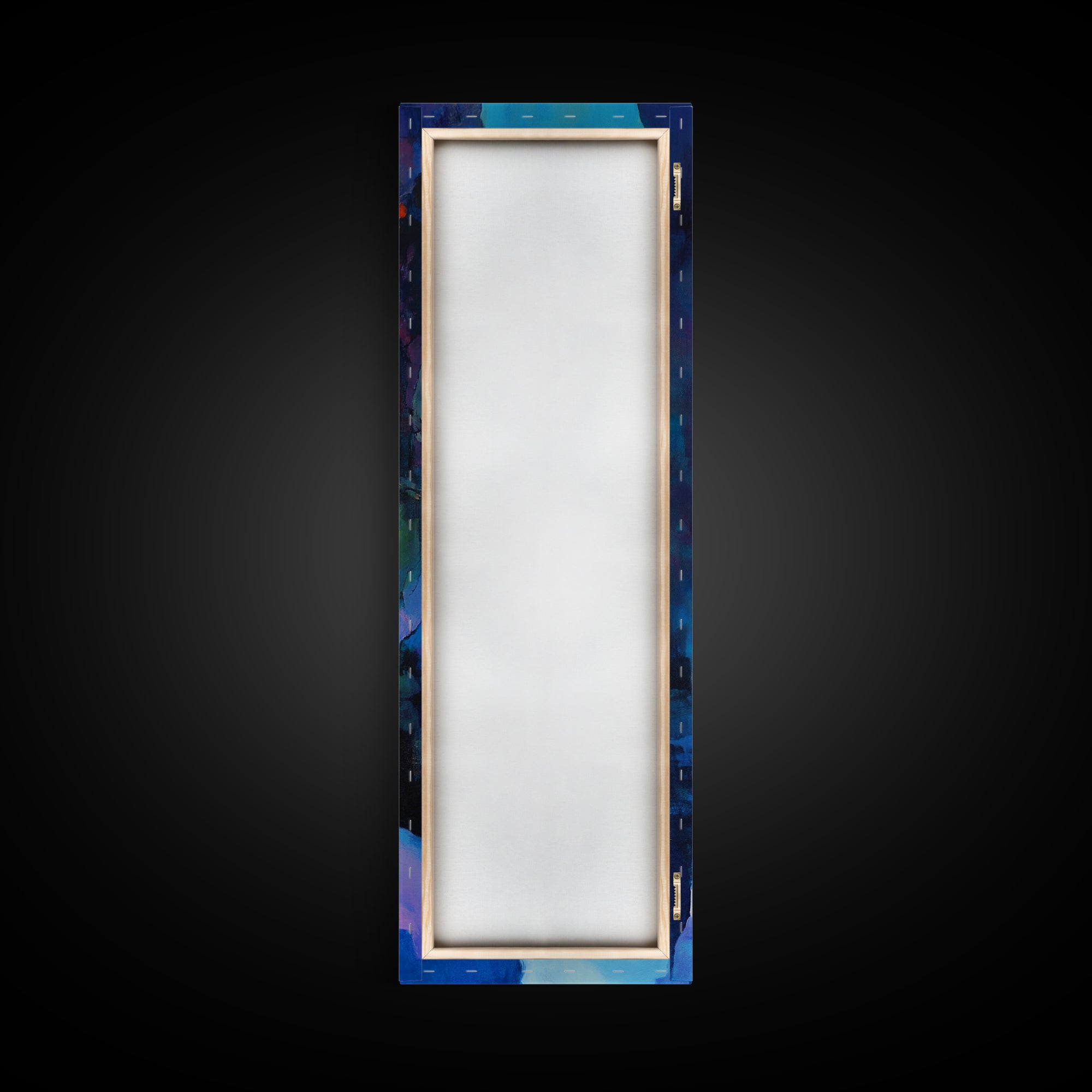 Rocky Canyon, desert landscape, southwest wall art, Joshua tree art, moody art, framed canvas print, extra wide art, vertical wall art