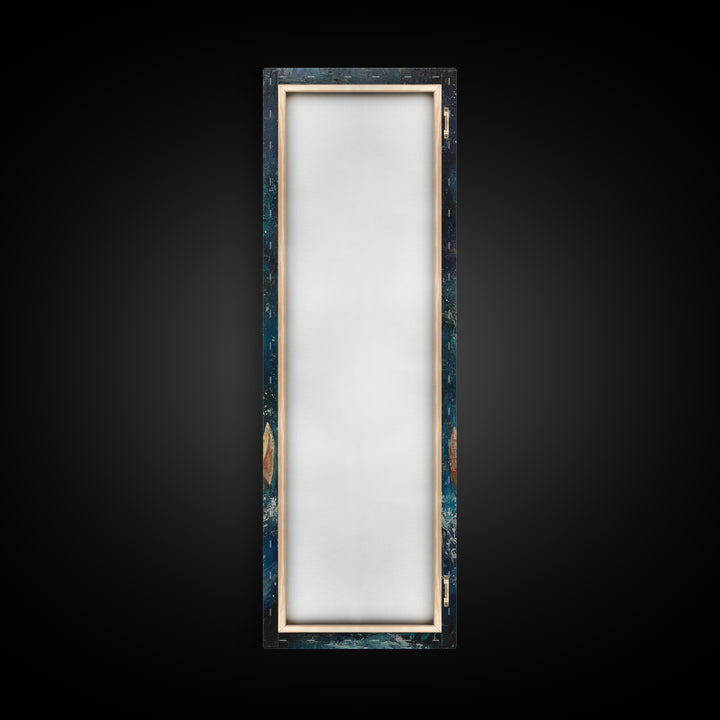 Anchor, Nautical Decor, Framed Canvas Print, nautical wall art, coastal decor, maritime art, rustic wall art, beach house decor, gift idea